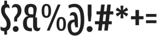 Patimura Condensed Semi Bold otf (600) Font OTHER CHARS