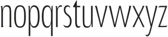 Patimura Condensed Thin otf (100) Font LOWERCASE
