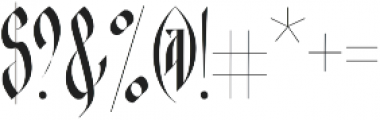 Patmos serif otf (400) Font OTHER CHARS
