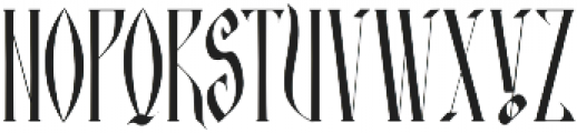 Patmos serif otf (400) Font UPPERCASE