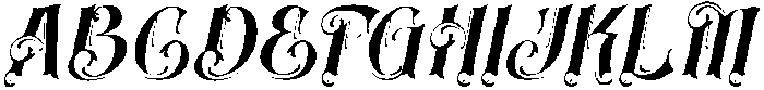 Patrajani Italic otf (400) Font UPPERCASE