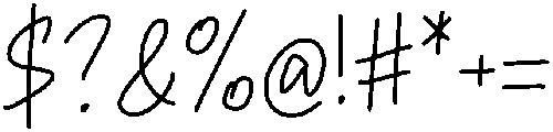 Patrick Regular otf (400) Font OTHER CHARS