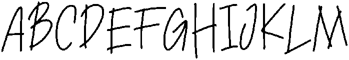 Patrick Regular otf (400) Font UPPERCASE