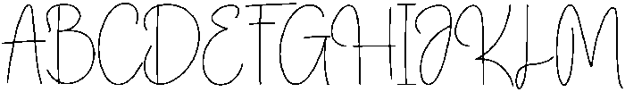 Patrick Tonight Regular otf (400) Font UPPERCASE
