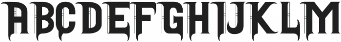 Pattrious otf (400) Font UPPERCASE