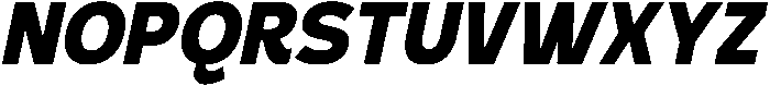 Patugo Italic otf (400) Font UPPERCASE