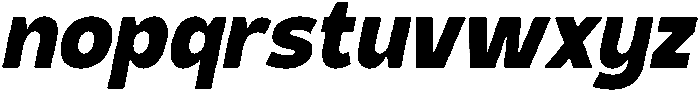 Patugo Italic otf (400) Font LOWERCASE