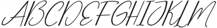 Pauline And Fairy Italic otf (400) Font UPPERCASE