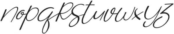 Pauline And Fairy Italic otf (400) Font LOWERCASE