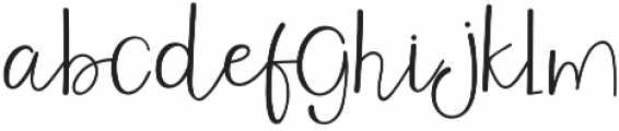 Pauline And Fairy otf (400) Font LOWERCASE