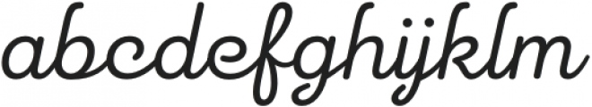 Pauline Script Regular otf (400) Font LOWERCASE