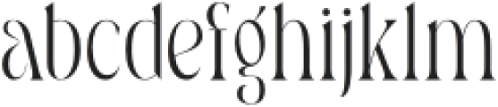 Pavon Light otf (300) Font LOWERCASE