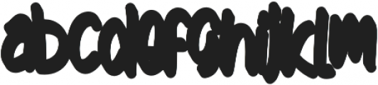Paw Fighter Shadow otf (400) Font LOWERCASE
