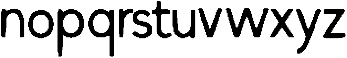 Paxesu ttf (400) Font LOWERCASE