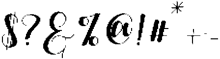 paradise otf (400) Font OTHER CHARS