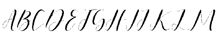 paradise otf (400) Font UPPERCASE