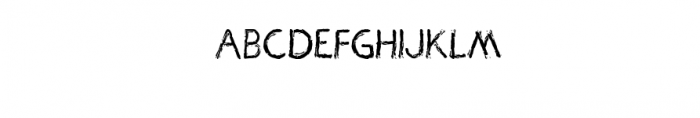 Pandabrush Typeface Font UPPERCASE