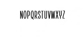 Pantura.otf Font UPPERCASE