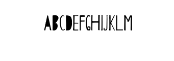 Papercutting-Regular.otf Font LOWERCASE