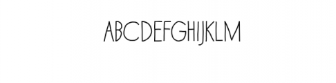 ParisBlack.otf Font UPPERCASE