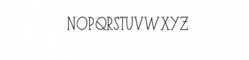 ParisSerifBlack.otf Font UPPERCASE