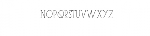 ParisSerifBold.otf Font LOWERCASE