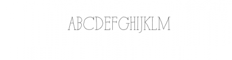 ParisSerifMedium.otf Font UPPERCASE