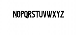 Past-Neuer Typeface Font UPPERCASE