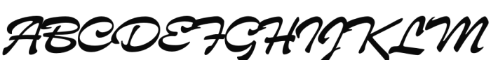 Pacific Coast Regular Font UPPERCASE