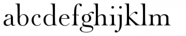 Paganini Light Font LOWERCASE