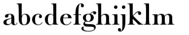 Paganini Regular Font LOWERCASE