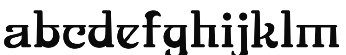 Palm Frond Regular Font LOWERCASE