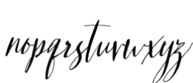 Paperchaser Calligraphy Regular Font LOWERCASE