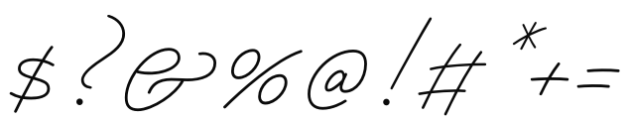 Papillon Script Regular Font OTHER CHARS