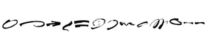 Parkour Marker Font LOWERCASE