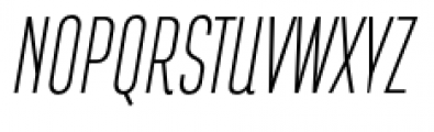 Pasarela Bold Italic Font UPPERCASE