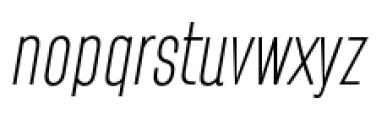 Pasarela Bold Italic Font LOWERCASE