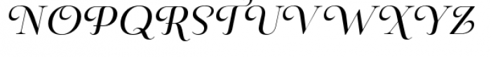 Pauline Didone Regular Italic Font UPPERCASE