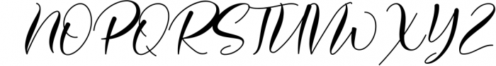 Palerissa Script Font UPPERCASE