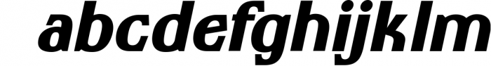 Pandorica - Sans serif font family 10 Font LOWERCASE