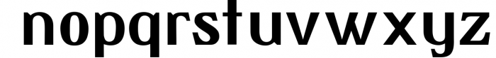 Pandorica - Sans serif font family 1 Font LOWERCASE