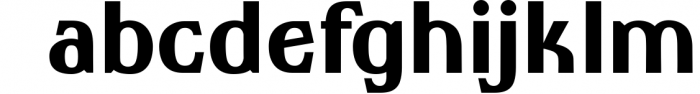 Pandorica - Sans serif font family 2 Font LOWERCASE