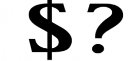 Pandorica - Sans serif font family 3 Font OTHER CHARS