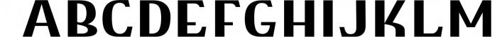 Pandorica - Sans serif font family 3 Font UPPERCASE