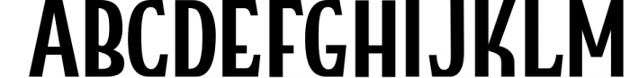Pandorica - Sans serif font family 5 Font UPPERCASE