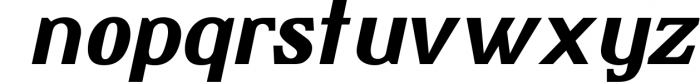 Pandorica - Sans serif font family 9 Font LOWERCASE