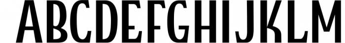Pandorica - Sans serif font family Font UPPERCASE