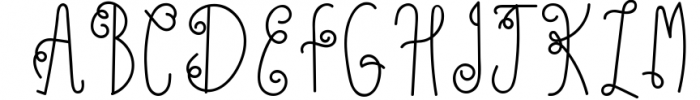 Panvel - A decorative font Font UPPERCASE