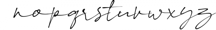 Paragon Luxury Signature Font Font LOWERCASE