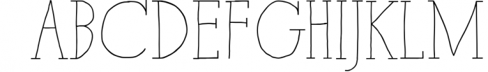Paris Serif Family 4 Font UPPERCASE